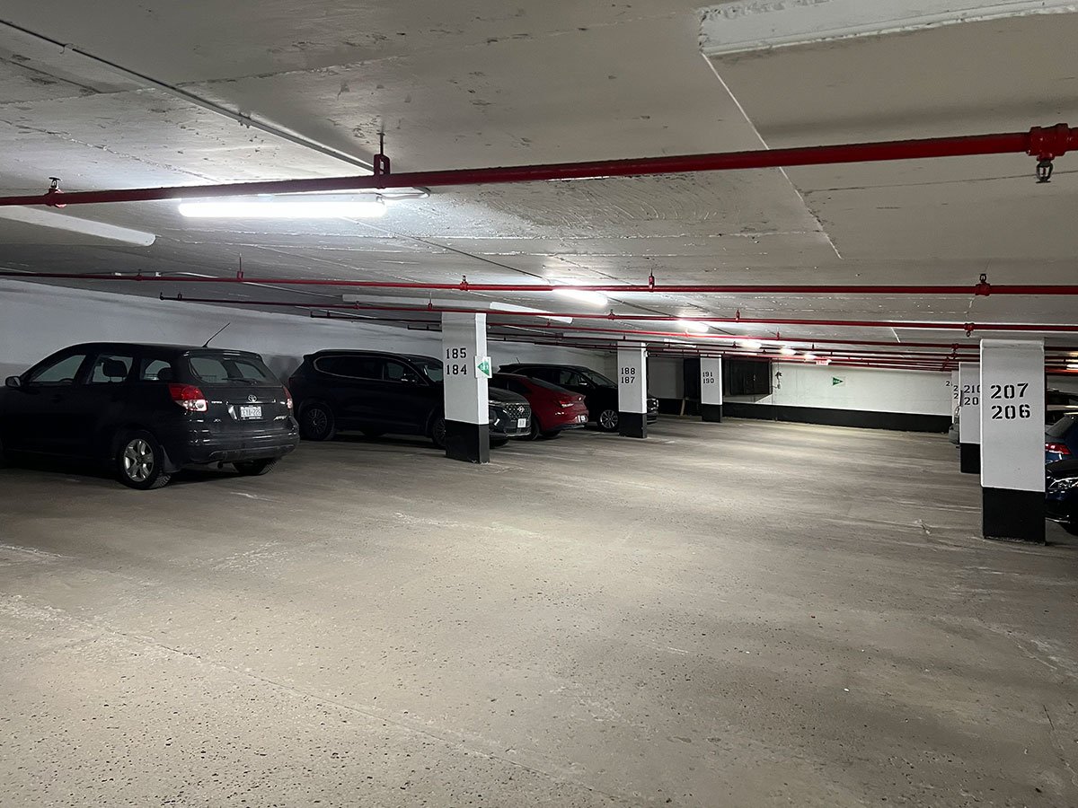 lighting-upgrade-parking-indoor-after-toronto-gta-advance-net-electric